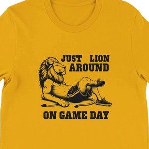 Athletic Lion Shirt , Unisex, Animal Lover Shirt, Funny Animal T-shirt, Gifts For Him, Gifts for Her
