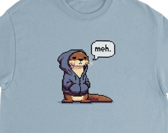 Gamer Hoodie Otter Shirt, Animal Lover Shirt, Gifts For Him, Otter Gifts, Funny Animal Shirt, Cool Animal T Shirt, Gifts For Her