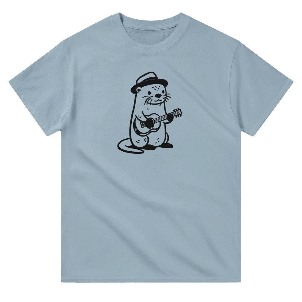 Otter Tunes Shirt, Music Lover Shirt, Unisex, Gifts For Him, Otter Gifts, Funny Animal Shirt, Cool Animal T Shirt, Gifts For Her