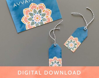 Digital Download - PDF File / Baha'i / Bahai Greeting Cards / Happy Ayyam-i-Ha