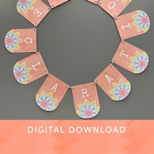Digitaler Download - PDF Datei / Baha'i / Bahai / Multicolor Banner / Erklärung der Báb