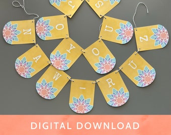 Digital Download - PDF File / Baha'i / Joyous Naw-Ruz