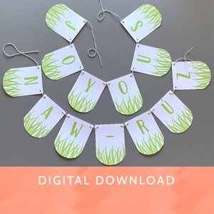 Digital Download - PDF File / Baha&#39;i / Joyous Naw-Ruz / Grass