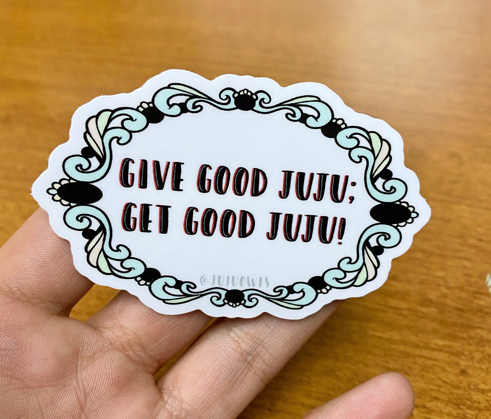 Good Juju Sticker Pack Jujuowls Good Juju Stickers Etsy