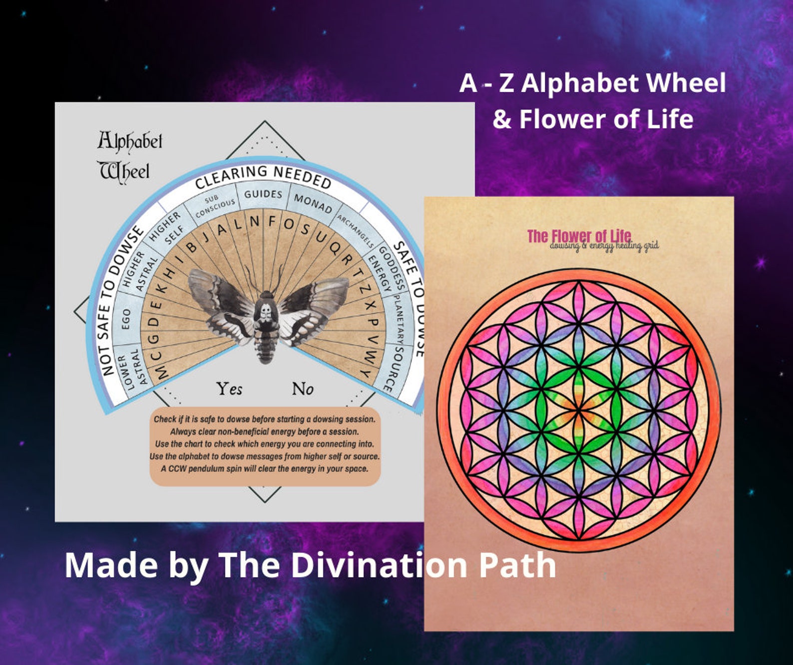 Crystal Divination Kit Crystal Spiral Bound Book A | Etsy