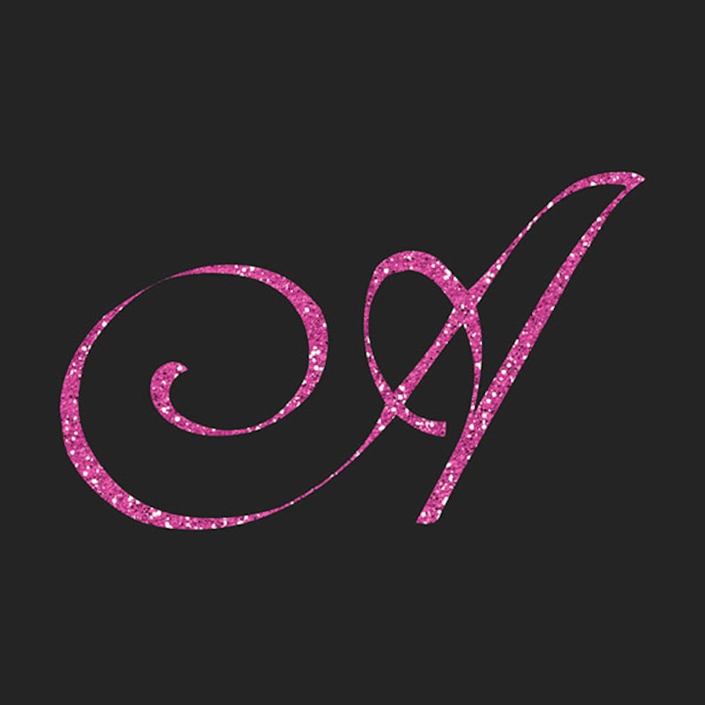 pink font glitter letters clip art pink glitter