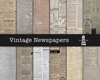 Newspaper Background Etsy Newspaper Background Etsy