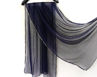 Bufandas de georgette de gasa / Dupatta suave y ligera