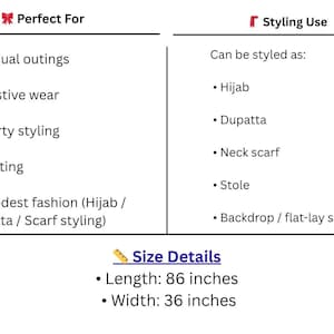 Buy 2 Get 1 Free Chiffon Georgette Scarves | Soft Lightweight Dupatta | Gift for Her image 19