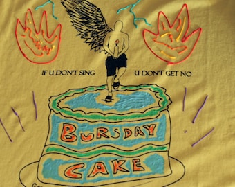 BURSDAY SHIRT PAINTED in