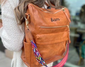 backpack purse with pockets