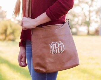 Monogrammed Crossbody Bag | Monogram Crossbody | Purse | Cross body Bag | Personalized Gift for Mom | Mother's Day Gift | Memphis