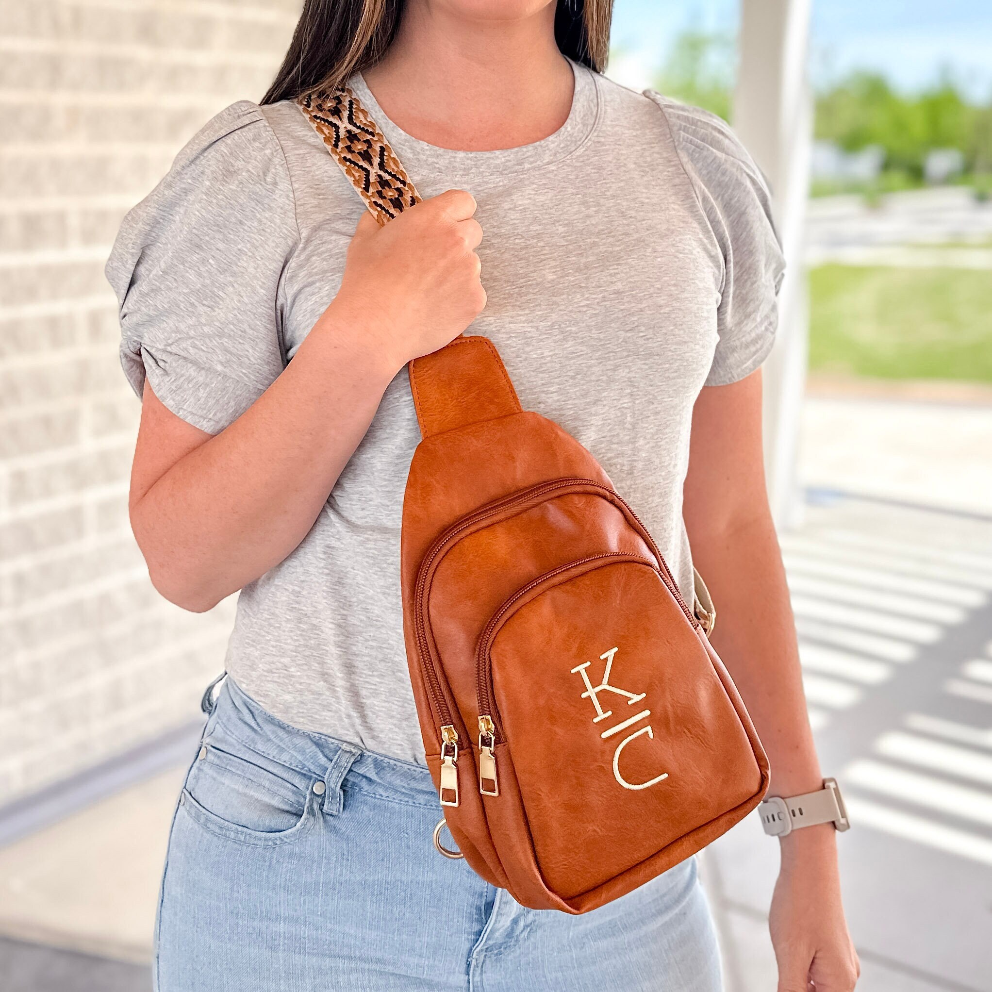 Stylish Monogram Sling Backpack HF-CS2766 > Classic Bags, Monogram