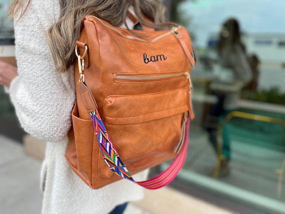 guitar strap backpack purse