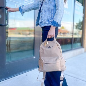 Personalized Backpack Purse for Women, Monogrammed Backpack Purse ...