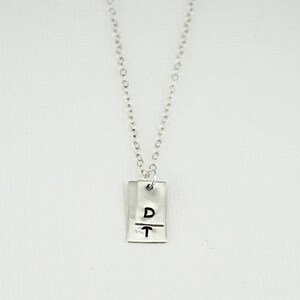 Custom Necklace, Initial Necklace, Simple Necklace, Delicate Necklace, Initial Necklace, Personalized Necklace,Sterling Silver necklace