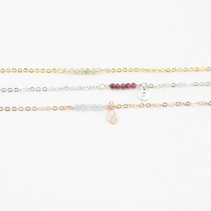 Birthstone Bracelet, Simple Bracelet, Delicate Bracelet, Dainty Bracelet, Personalized Bracelet