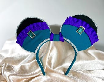 Mickey Ears, Minnie Ears, Mouse ears with flexible headband, No headache Disney Ears, Ursula mouse ears