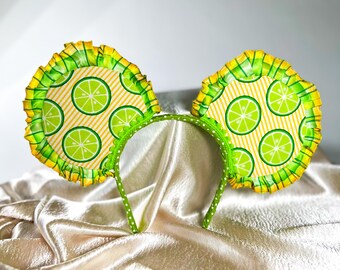 Mickey Ears, Minnie Ears, Mouse ears with flexible headband, No headache Disney Ears, yellow mouse ears, green Minnie ears
