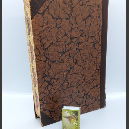 Shops Handmade mixed media art old book cover Anatomy 3D diorama shadowbox
