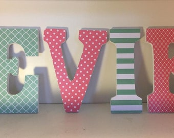 Baby or Child Wall letters