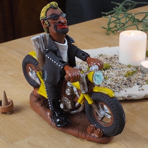 Midene Ceramic Incense Holder Figurine Home Decoration Frankenbike RF87