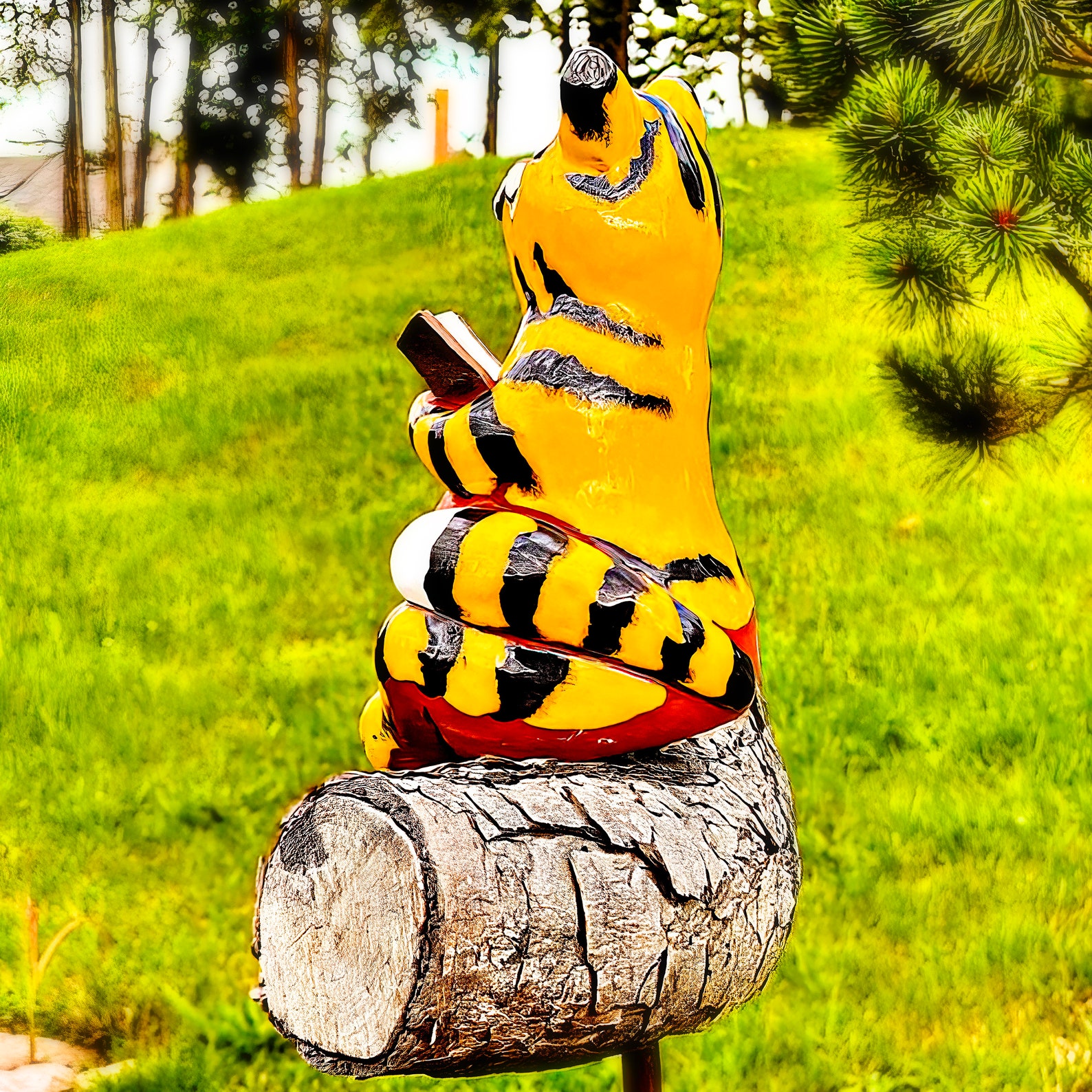 Decoración de cerámica para jardín y patio / Adorno al aire | Etsy