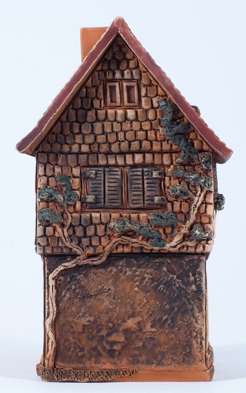 Bougeoir photophore pour maison en céramique Midene Décoration d'intérieur Réplique de maison miniature à collectionner de la maison historique à Bernkastel-Kues R255 image 6