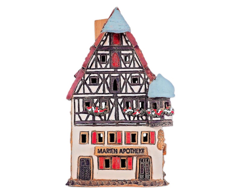 Midene Ceramic House Tea Light Candle Holder Home Decor Etsy