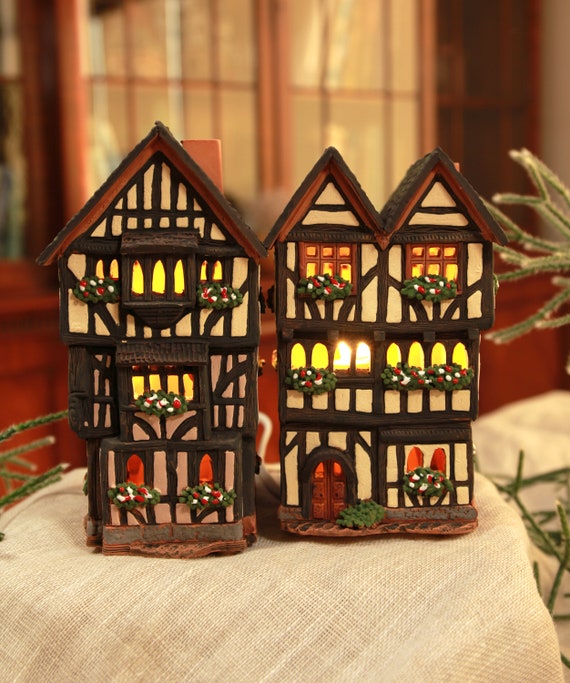 リトアニア セラミックティーライトハウス