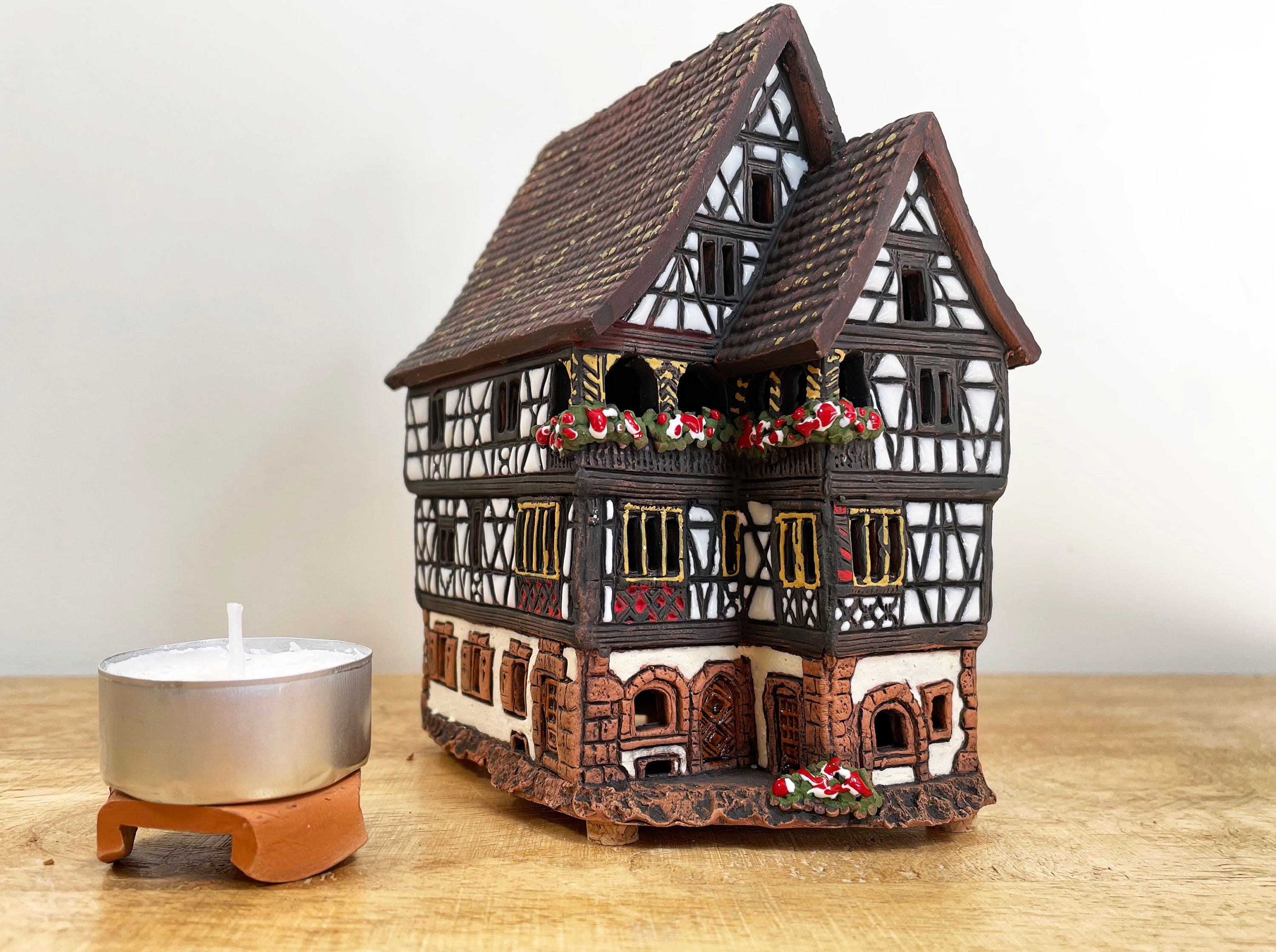 ドイツ　お土産　キャンドルハウス　 handmade ドイツ お土産 キャンドルハウス handmade