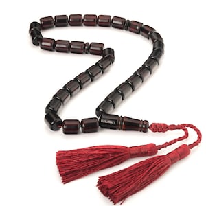 Baltic Amber Tasbih|Isamic Prayer Beads,87g|Tespih|Misbaha|Subha|كهرمان