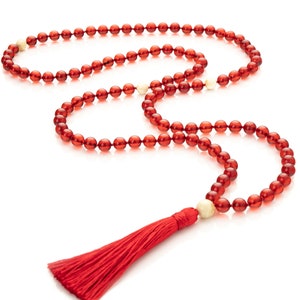Mala 108| Amber Meditation Rosary|  Buddhist Rosary| Yoga and Meditation|