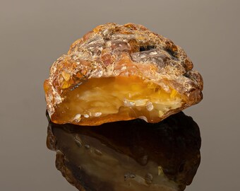 Pierre D'Ambre Brut Naturel Véritable De La Baltique - 12 Grammes - Neuf Sans Emballage