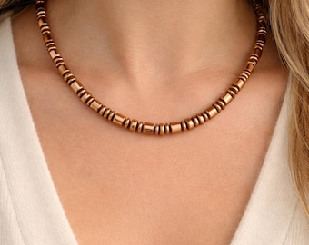 Copper Magnetic Necklace/Copper hematite stones/Great Classic look for Men/Women/Wonderful gift/Quick Shipping!!!