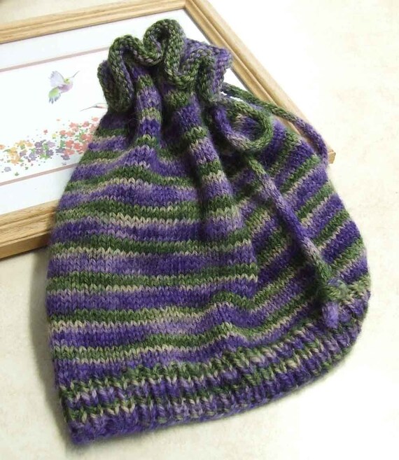 Alpaca Hand Knit Hat/Cowl