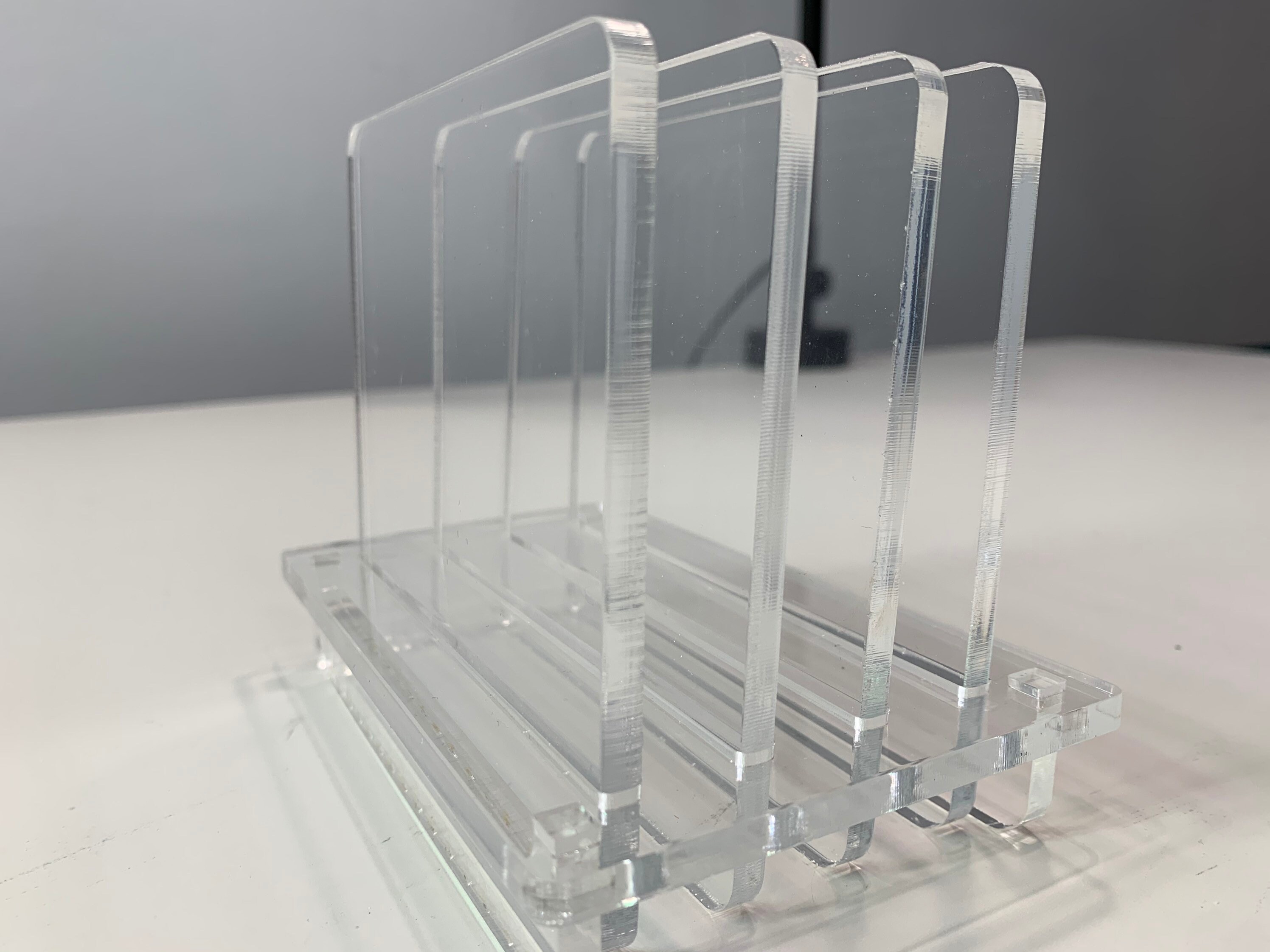 Square Acrylic Blanks for Coasters set of 4 / 5mm 4 x Etsy