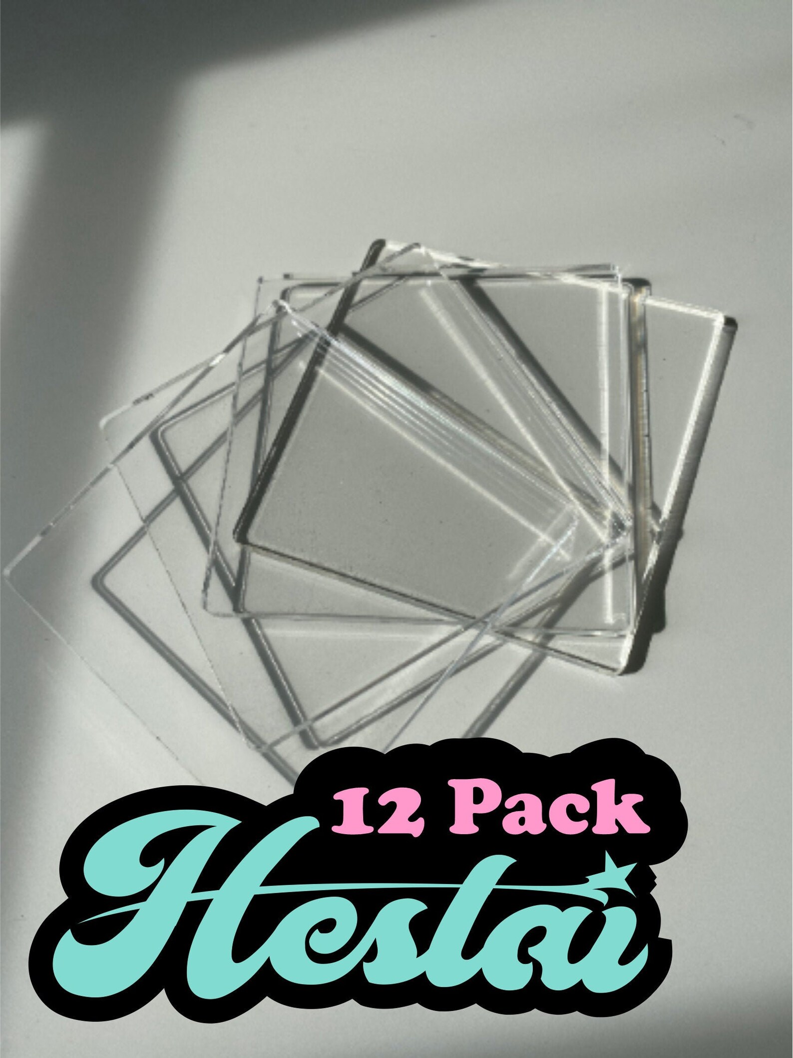 Crafting Acrylic Blanks for Coasters set of 12 / Square Etsy