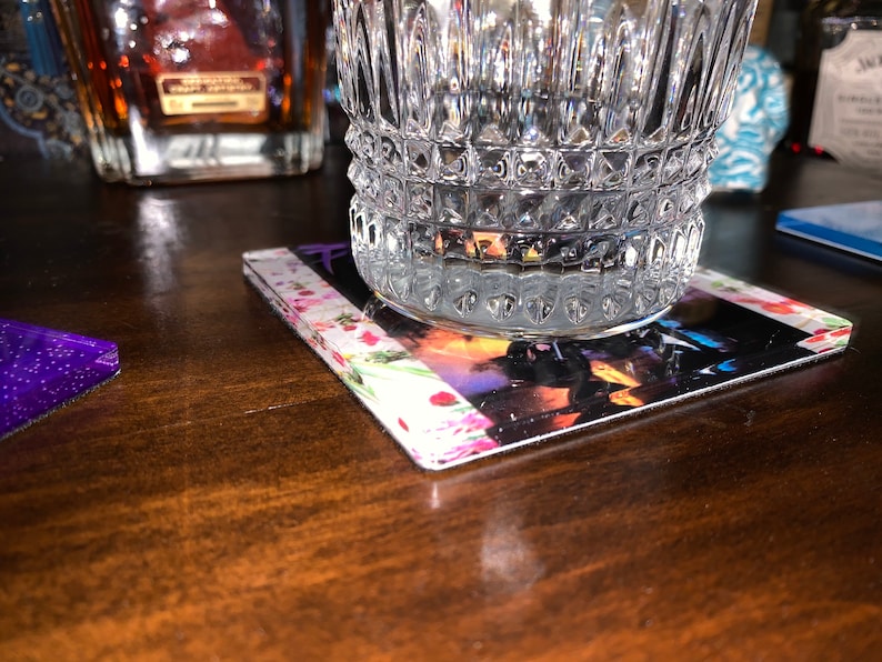 Details about   Prince Album Artwork 4 X4 Ceramic Bar Drink Coasters