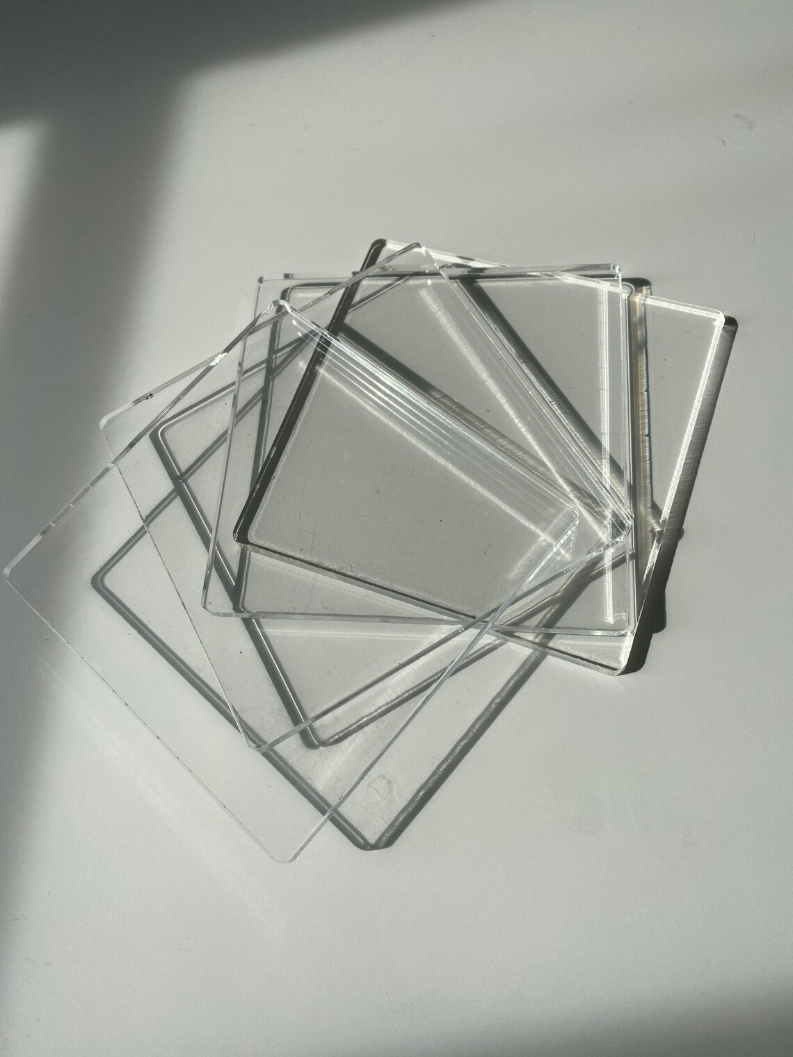 Crafting Acrylic Blanks for Coasters set of 12 / Square Etsy