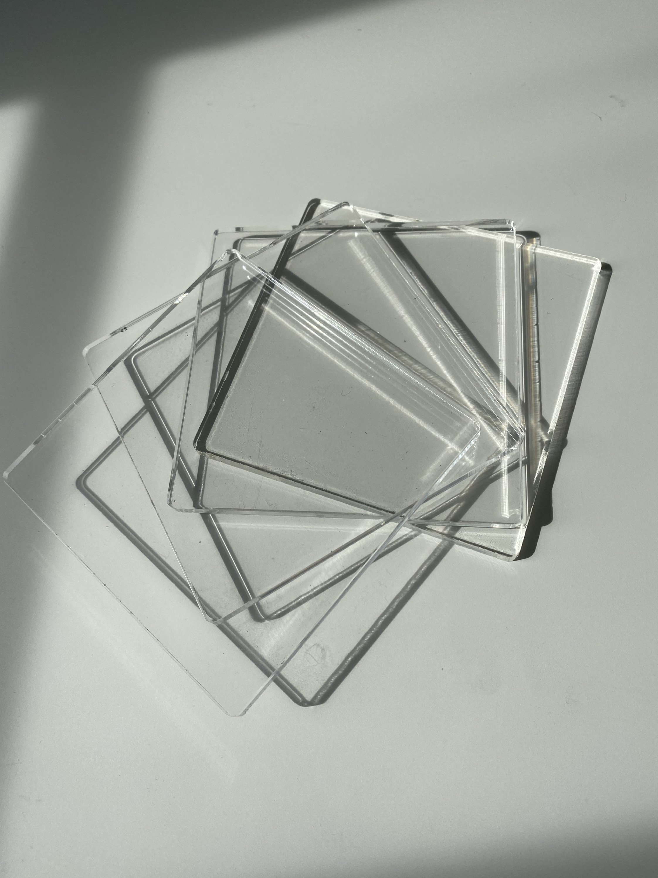 Crafting Acrylic Blanks for Coasters set of 12 / Square Etsy