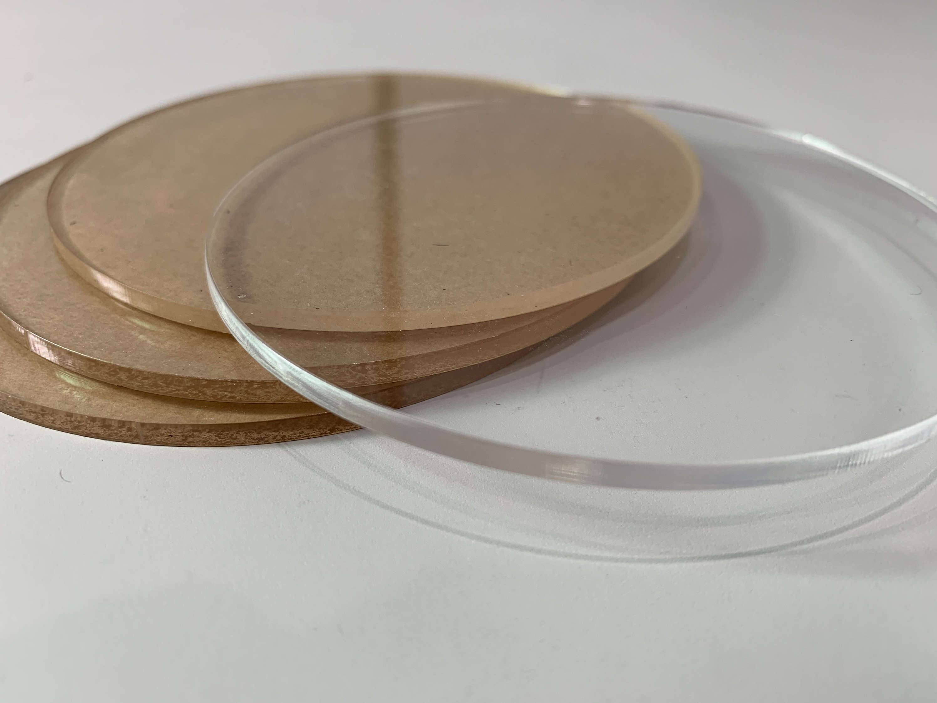 Circle Acrylic Blanks for Coaster set of 4 / 1/8 Etsy