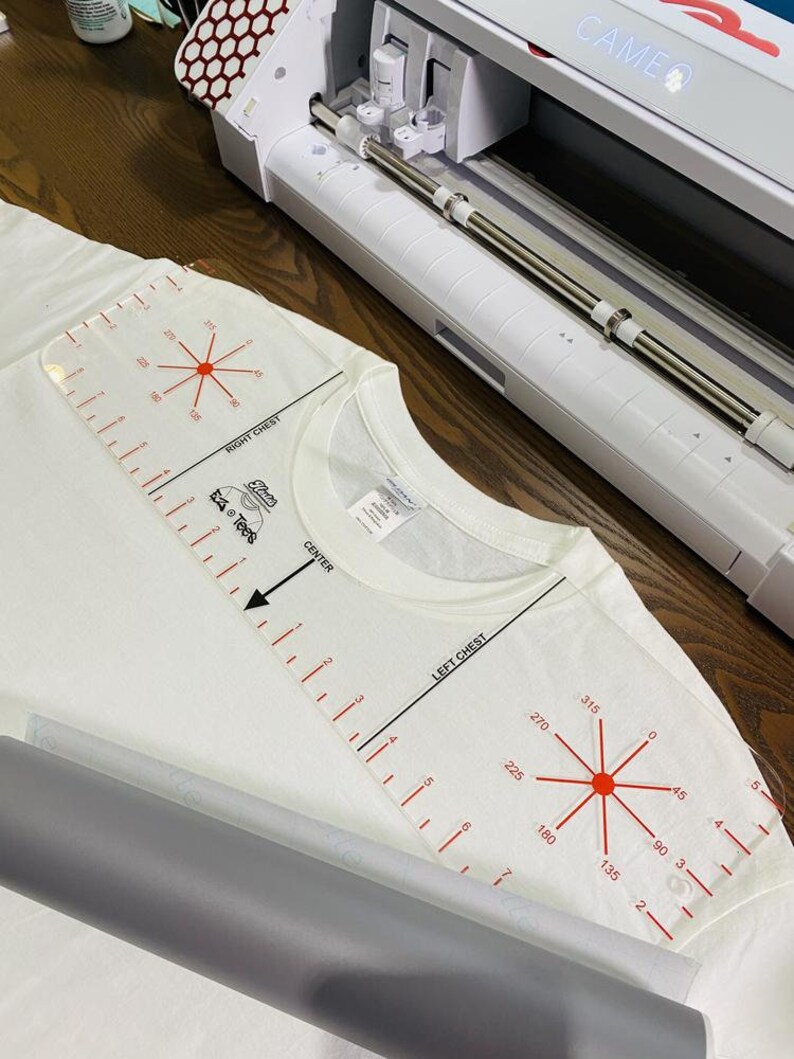 EZ Tees Standard T-shirt Alignment Tool T-shirt Ruler - Etsy