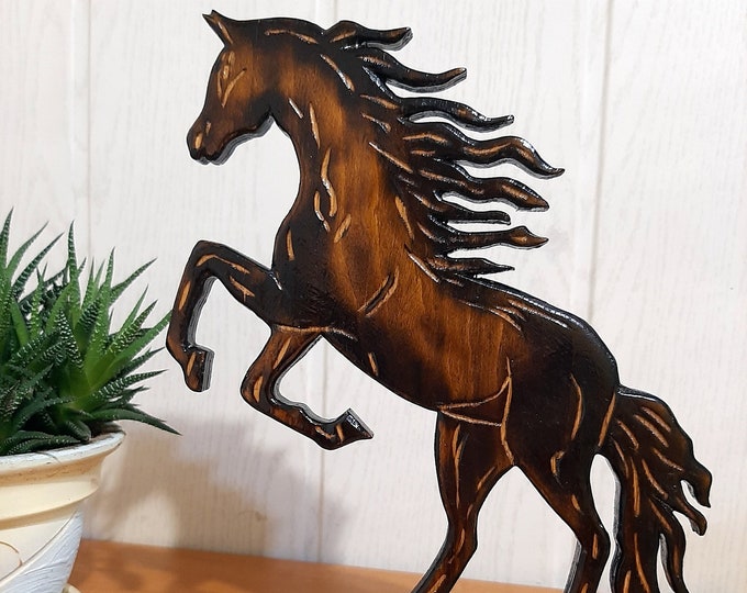 Wooden Horse Sculpture Handmade Horse Sculpture Wood Art Table Decor   Il 680x540.3852879072 Lryg 