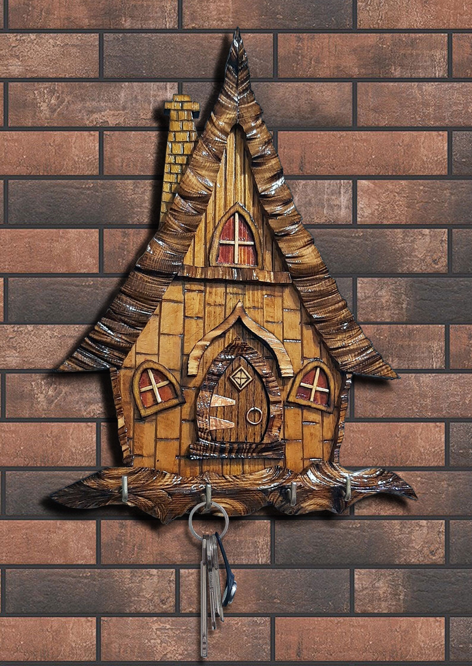 Wall Key Rack Family Key Rack Wood Key Holder Key Rack | Etsy UK