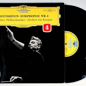 Herbert Von Karajan - Beethoven: Symphonie Nr. 4 (1963) Vinyl LP - IMPORT