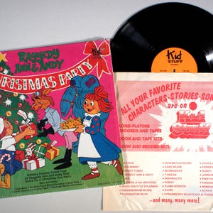Raggedy Ann and Andy - Christmas Party (1981) Vinyl & LP - Holiday, Children