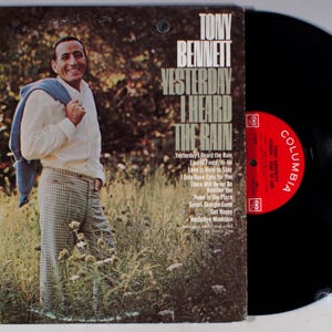 Tony Bennett - Yesterday I Heard the Rain (1968) Vinyl LP