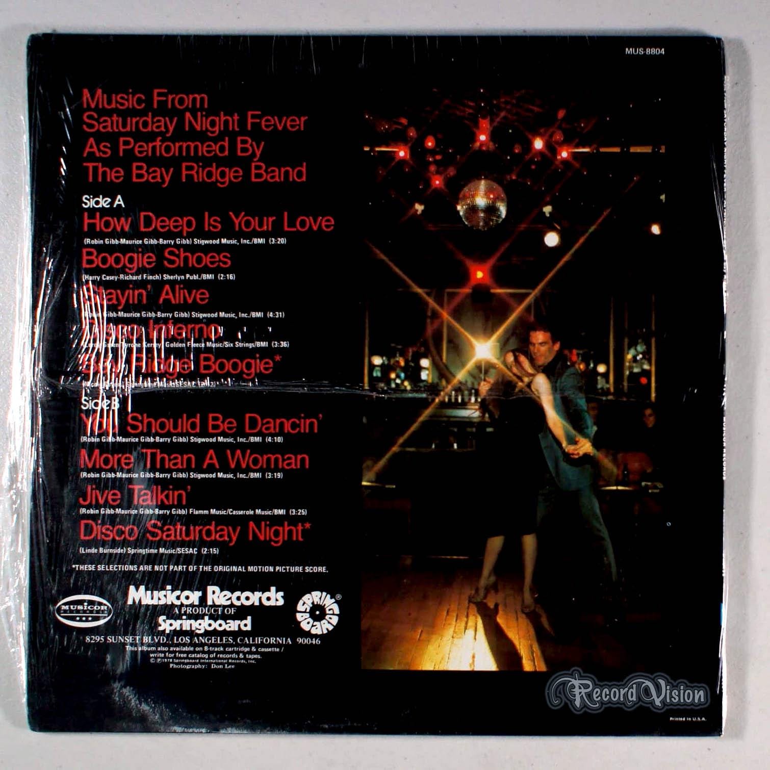 サタデー・ナイト・フィーバーの音楽 (1978) [未開封] ビニールLP