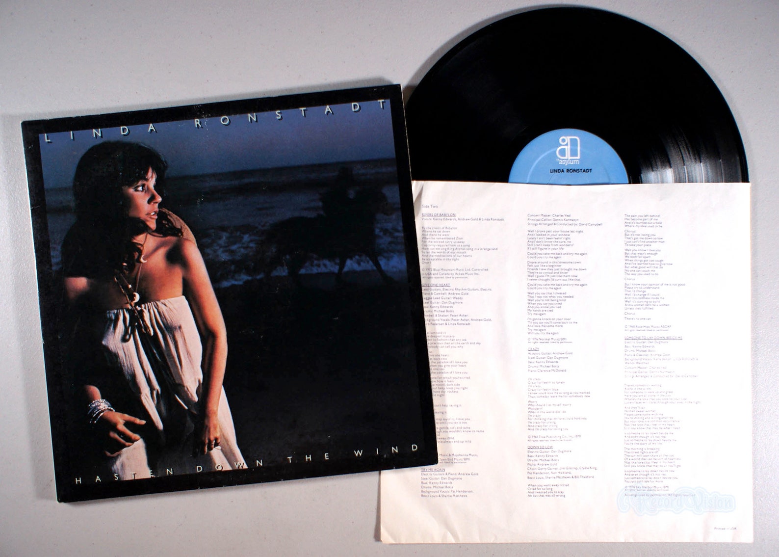 linda ronstadt hasten down the wind flac linda ronstadt hasten down the wind flac
